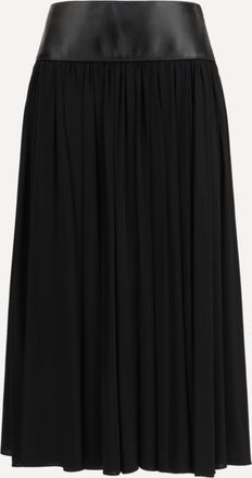 Alaia Gonna con cintura in pelle Woman 40