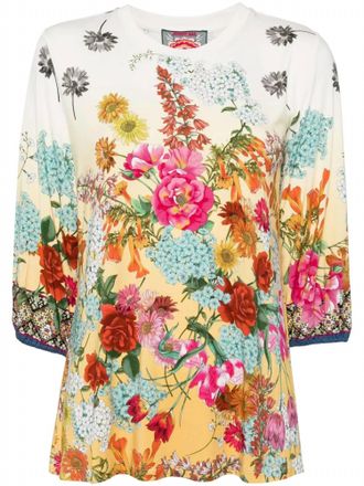 Johnny Was Womens Delite Top In Multi