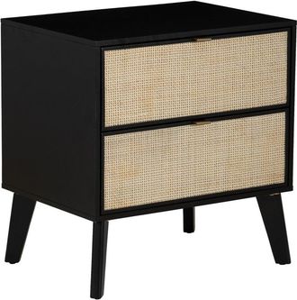 Linon Claudette 2-Drawer Nightstand