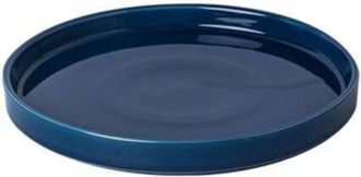 OEM Bandeja De Cer&aacute;mica Azul Para Macetas Con Un Di&aacute;metro Exterior De 13,8 Cm, Apta Para Su Uso Como Bandeja De Drenaje Para Plantas Tanto En Interiores C