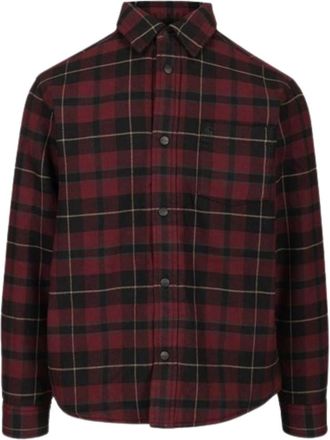 Carhartt Work in Progress Red Check-pattern Shirt