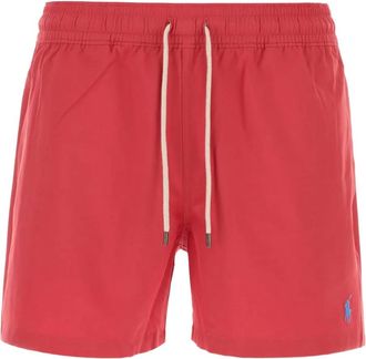 Polo Ralph Lauren Shorts Polo Pony con ricamo - Rosso