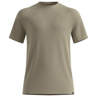 Odlo Merino 160 Plain Tee Crew Neck S/S Merinoshirt f&uuml;r Herren | vetiver