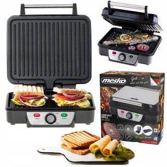 OEM Parrilla El&eacute;ctrica De Contacto Para Panini Mesko 2500 W