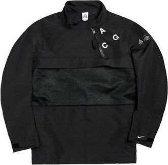 Nike ACG Pull-Over Athleisure Casual Sports Stand Collar Jacket Black 914477-010