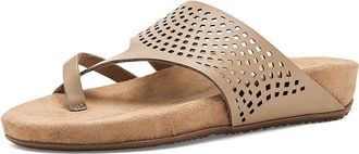 Softwalk Blaine Perf 2.0 Womens Sandals Beige : 10.5 W (E), Leather