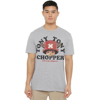 OnePiece Season Two Chopper Face Unisex T Shirt, Heather Grey, X-Large