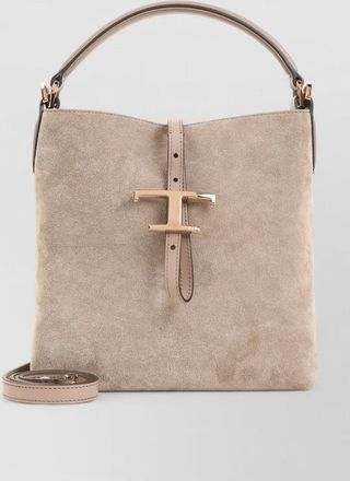 Tod's tse bucket shoulder bag adjustable strap handle