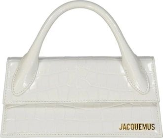 Jacquemus Le Chiquito Lange Krokodilledertasche