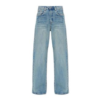 Gestuz Straight Jeans, female, Blue, Size: W28 L34 Gzzolani Jeans