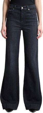 7 For All Mankind Modern Dojo Black Flare Jean
