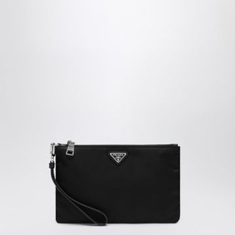 Prada Mera pouch in Re-Nylon and Saffiano leather