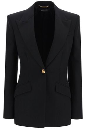 Versace Single Breasted Blazer Jacket