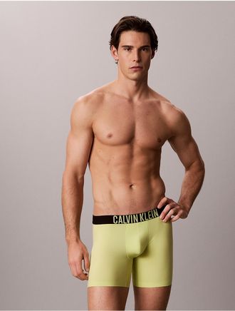 Calvin Klein Mens Intense Power Motion Boxer Brief - Open Green - XL