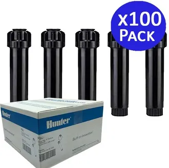Hunter Pack 100 Difusor Aspersor De Riego 3,70 Metros Altura Emergente 5 Cm Altura Total 12,7 Cm Rosca 1/2 Angulo Ajustable