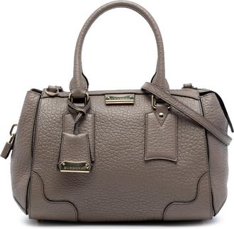 Burberry Pre-owned Burberry Small Grained Leather Heritage Gladstone Satchel Ladies N22OD87V7PT586UW