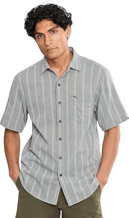 Tommy Bahama S/S Nova Wave Mens Clothing Palm Moss : 2XL, Cotton/Lyocell/Spandex