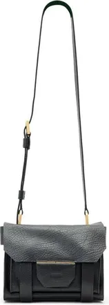 AllSaints Mini Ursa Leather Crossbody Bag in Black at Nordstrom