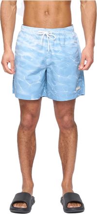 Henleys Mannen Henpool Zwemshorts (Denim Blauw)