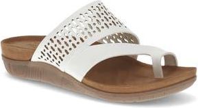 BareTraps Juny Slide Sandal in White/Tan at Nordstrom Rack, Size 5.5