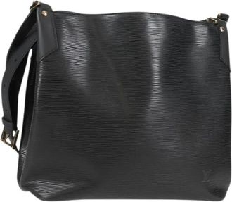Louis Vuitton Pre-owned Cross Body Bags, female, Black, Size: ONE SIZE Pre-owned Vintage Shoulder Bag