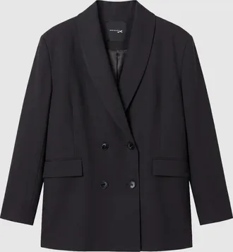 Jeanne Vouland Blazer Rosali Dos Crois&eacute; Noir