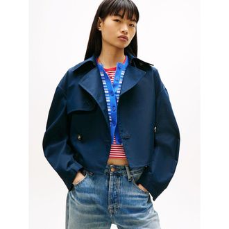 Tommy Jeans Korte trenchcoat