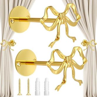 OEM Sujetadores De Cortina Met&aacute;licos - Ganchos Para Cortinas - Sujetadores De Cortina - Soportes Para Cortinas - Ganchos De Pared - Fijaciones Para Cortin