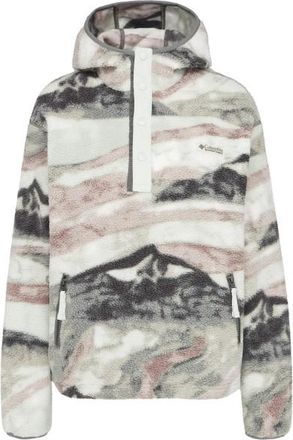 Columbia Helvetia II Printed Hoodie Fleecepullover f&uuml;r Damen | grau