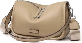 Generic Compatible For Womens Handbag, Fashionable Crossbody Bag, Large Capacity(Khaki)