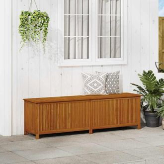 vidaXL Vidaxl - Contenitore da Giardino 200x50x58cm in Legno Massello di Acacia