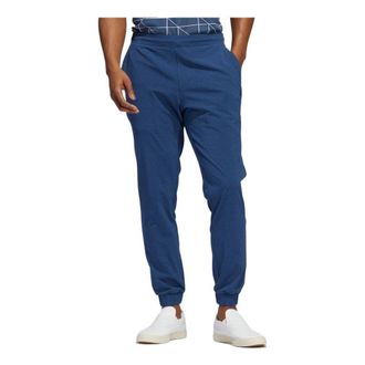 adidas Mens adidas Solid Color Slim Fit Bundle Feet Athleisure Casual Sports Pants Blue HG3670