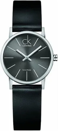 Calvin Klein Womens Post Minimal Grey Dial Watch