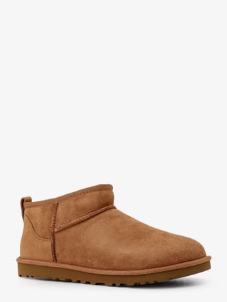 UGG Mens Ankle Boots Classic Ultra Mini Suede Brown