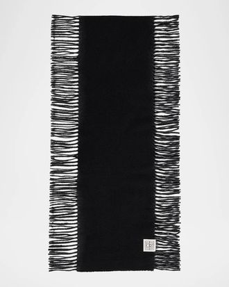 Toteme Cashmere Fringed Scarf