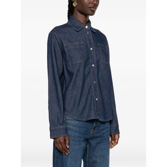 7 For All Mankind Utility Shirt - Blue