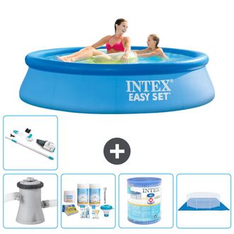 Intex Piscina Easy Set Redonda - 244x61 Cm - 8-piezas S40813