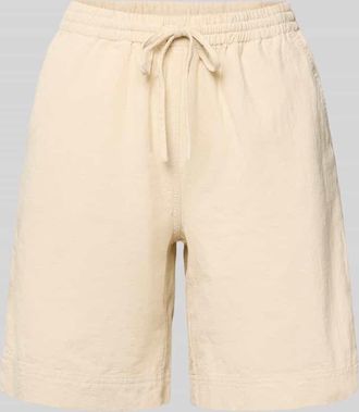 Soyaconcept Shorts mit elastischem Bund Modell Cissie in Sand, Gr&ouml;&szlig;e XXL