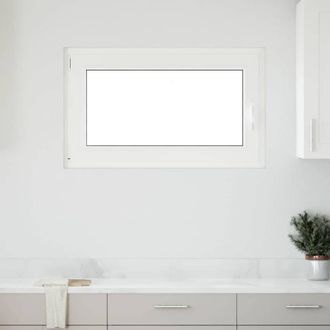 Berkfield Home Basement Window RISOR 100x50 cm Tilt&Turn DIN Left Anthracite