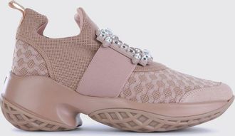 Roger Vivier Sneakers slip-on Viv Run in maglia con fibbia gioiello