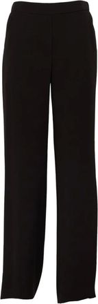 P.A.R.O.S.H. Pantalones Anchos Poker - Trousers - Mujer - Negro - XS