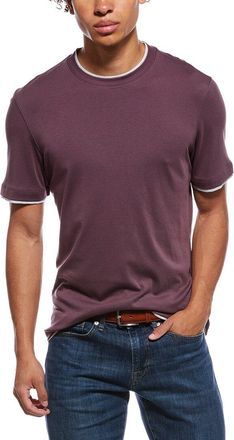 Brunello Cucinelli Silk-Blend T-Shirt