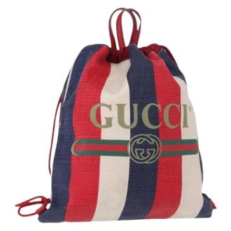 Gucci Zaino in tela Pre-owned - - Pre-owned - Donna - Multicolore - ONE SIZE