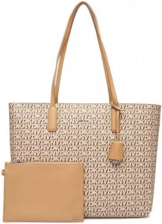 DKNY Saige EW TZ Tote - Dames - Shoppers - Beige - ONE Size - Tassen