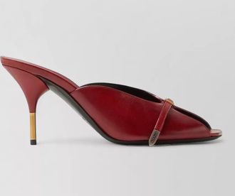 Versace leather mules