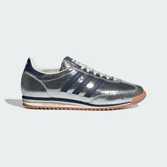 adidas Originals ADIDAS Originals Mens SL 72 OG Shoes - Silver Leather - Size UK 5
