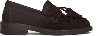 Strategia Mocassino Camoscio - Dames - Loafers - Bruin - 38 EU - Su&egrave;de - Schoenen