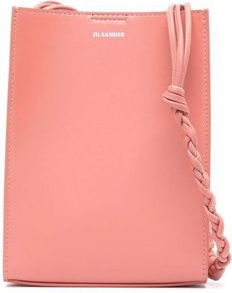 Jil Sander small Tangle crossbody bag - women - Calf Leather - One Size - Pink