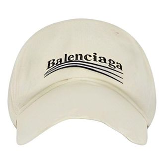 Balenciaga Political Campaign Destroyed Cap Beige 673320410B20936