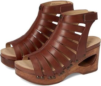 Dansko Adie Womens Sandals Tan : EU 41 (US Womens 10.5-11) Regular, Leather